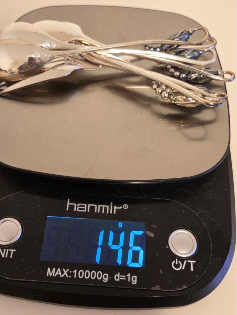 ジョージジェンセン　ブロッサム　最高峰　スターリングシルバー925 磁気反応なし