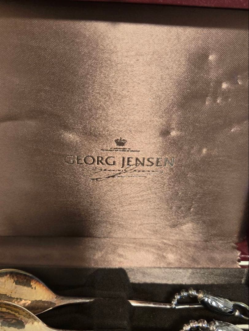 ジョージジェンセン　ブロッサム　最高峰　スターリングシルバー925 磁気反応なし