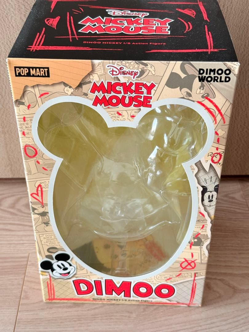 POP MART DIMOO MICKEY 1/8 アクションフィギュア