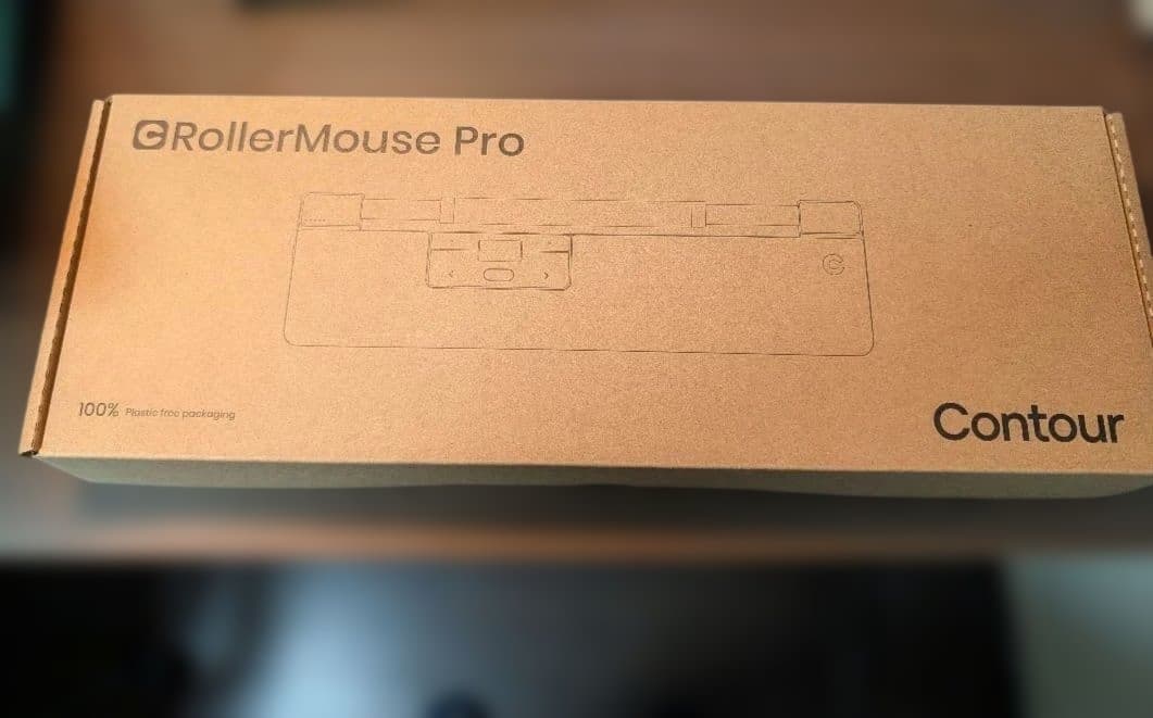 RollerMouse Pro Wired Slim USB有線接続