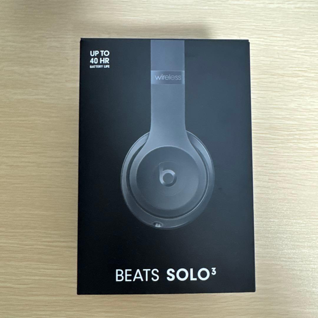 Beats Solo3 ワイヤレスヘッドフォン ブラック