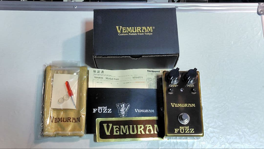Vemuram myriad FUZZ エフェクター