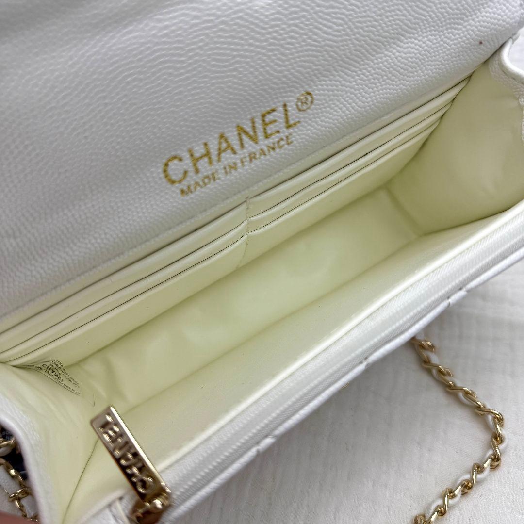 CHANEL ロゴハンドル キルティング ショルダーバッグ ノベルティ