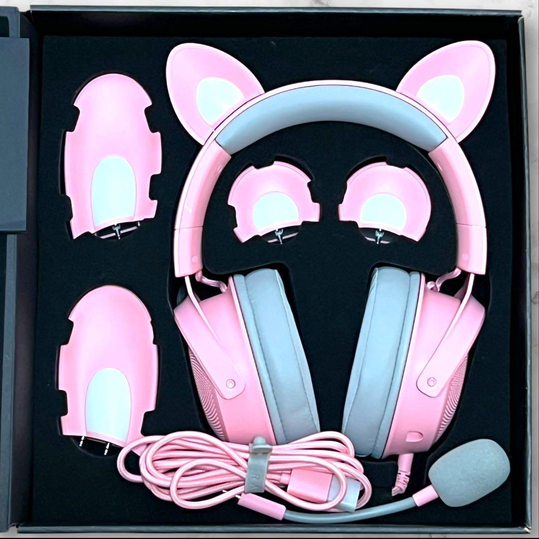 Razer Kraken Kitty V2 Pro 有線RGBヘッドセット