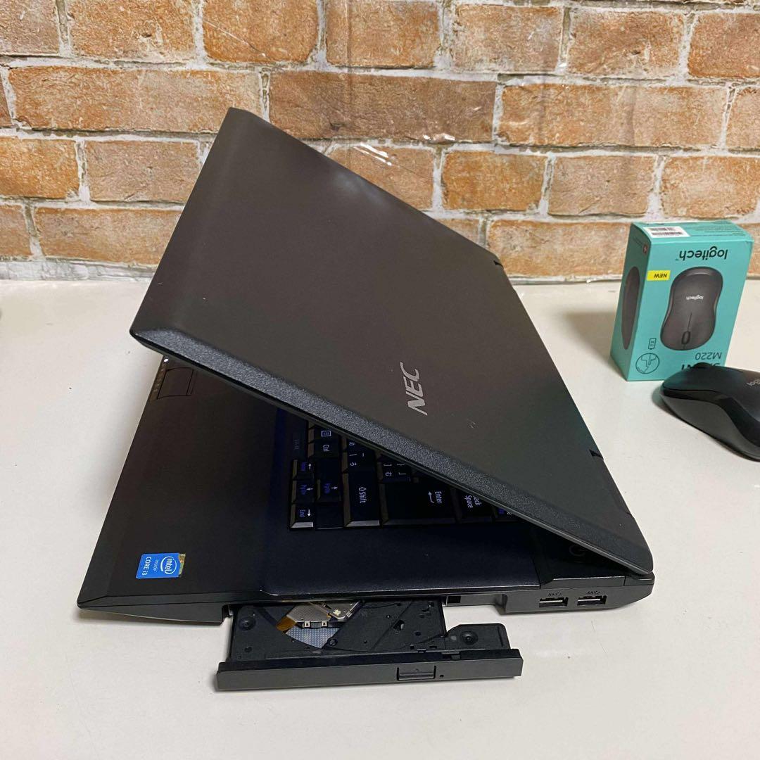 NEC ノートPC 高速起動SSD Windows 11 オフィス2024年入り