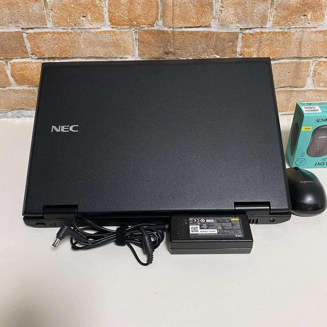 NEC ノートPC 高速起動SSD Windows 11 オフィス2024年入り