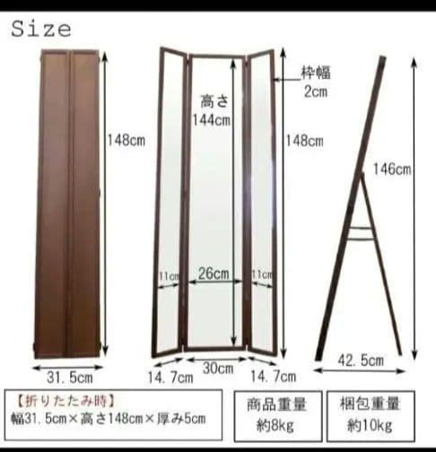 R*n様 三面鏡