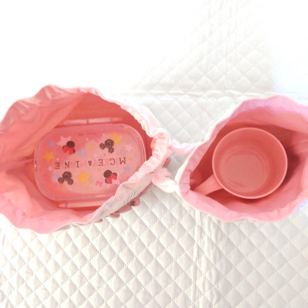 入園入学♡リボン柄ピンク♡レッスンバック５点セット フリル 女の子