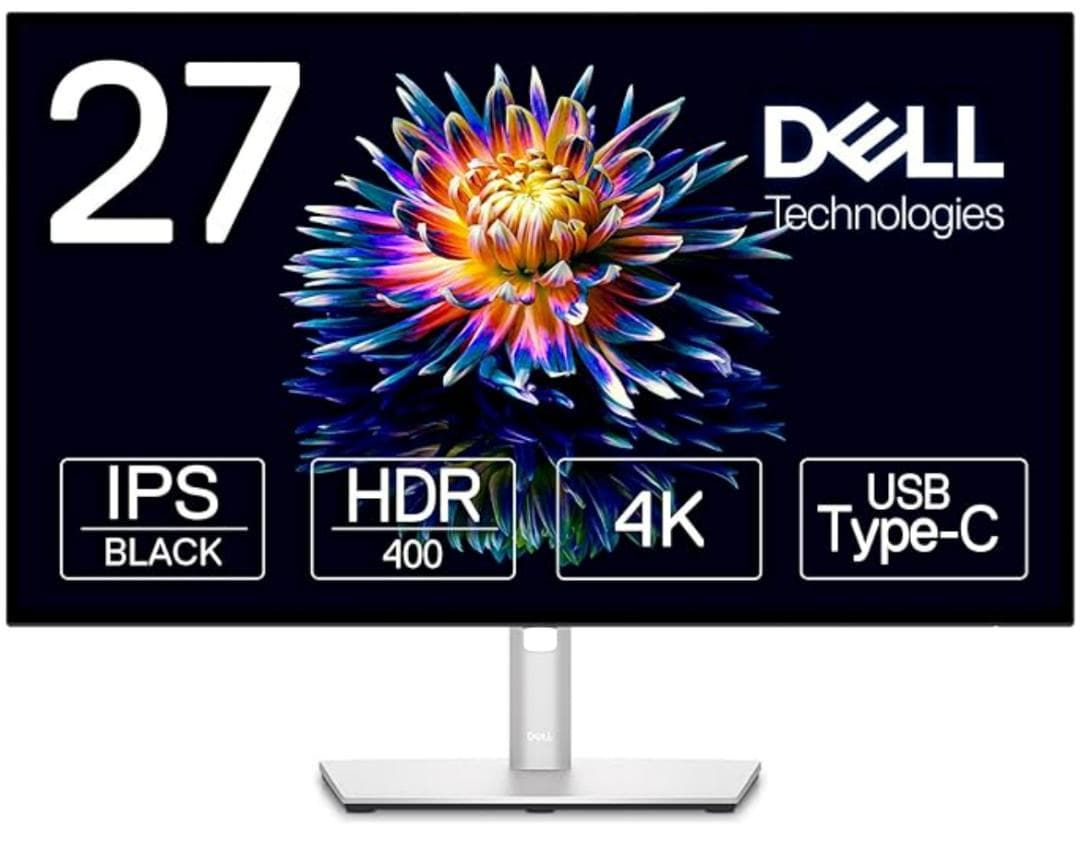 Amazon限定 Dell U2723QX 27インチ 4K ハブモニター