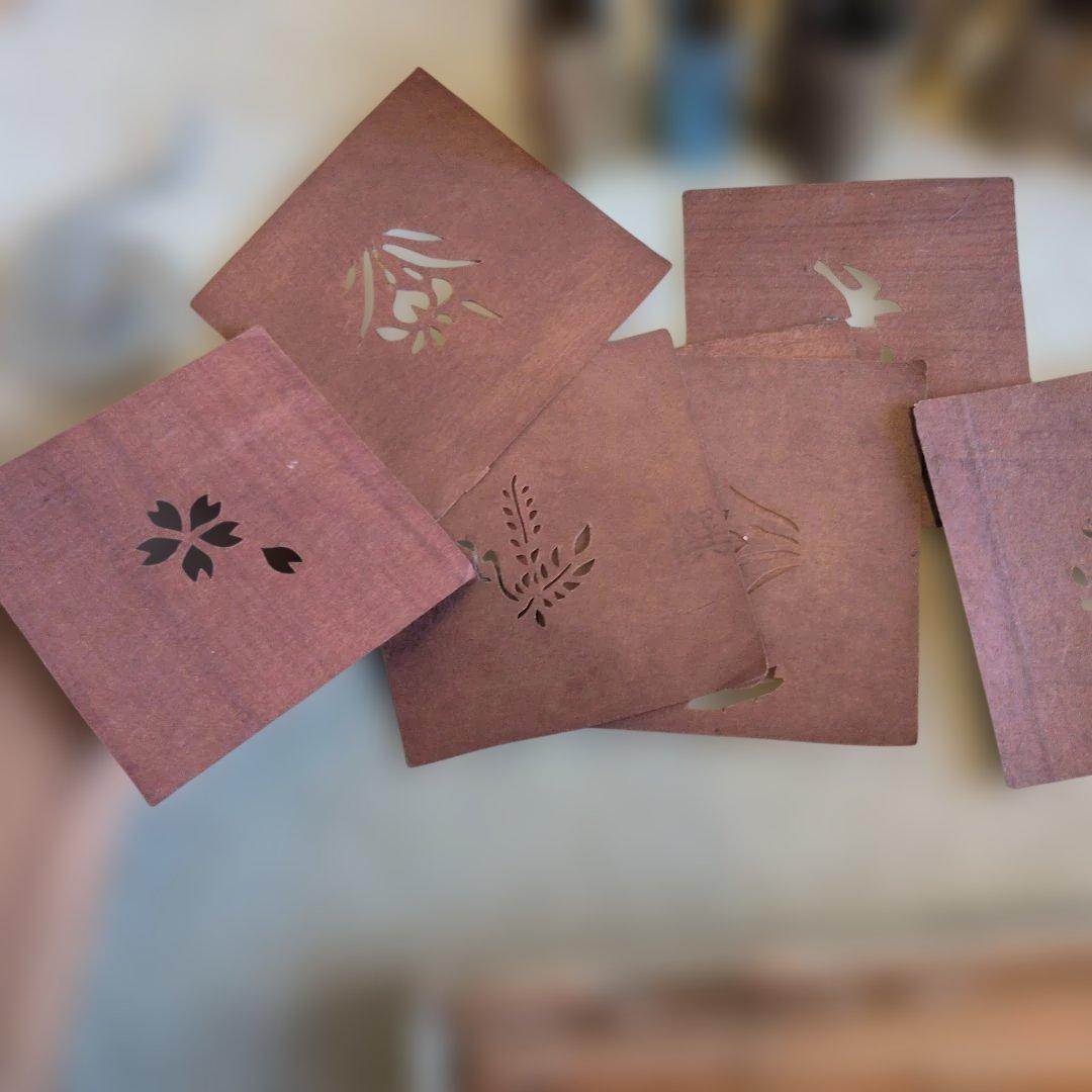 ぷ*ん様 真鍮　抜型　古道具　和菓子　型抜き　一式