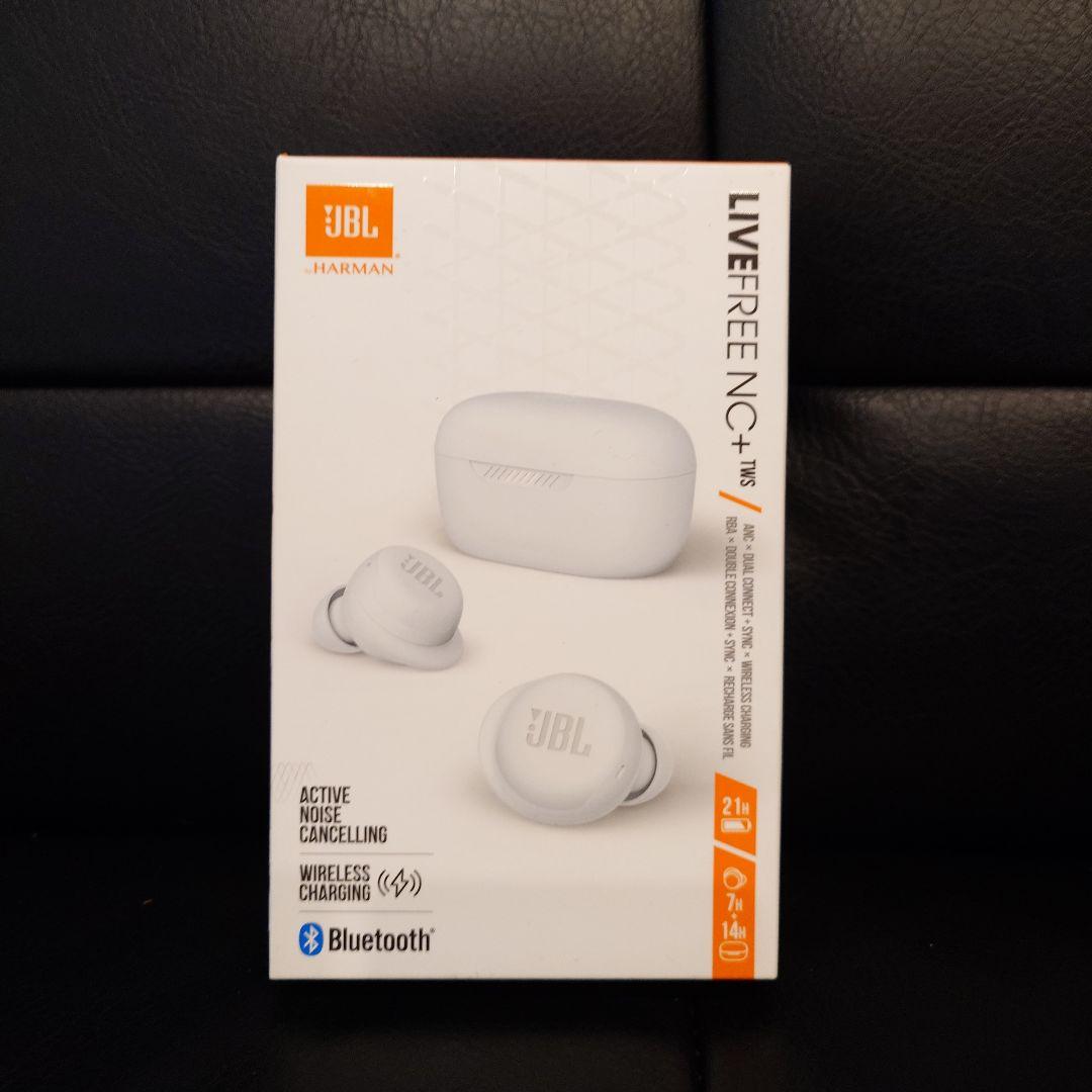 JBL LIVE FREE NC+ ワイヤレスイヤフォン(ホワイト)