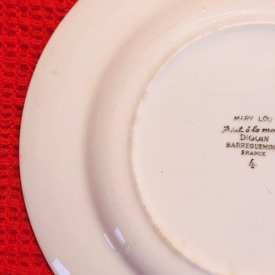 ディゴワンサルグミンヌ マリールーディナープレート B フランスアンティーク食器