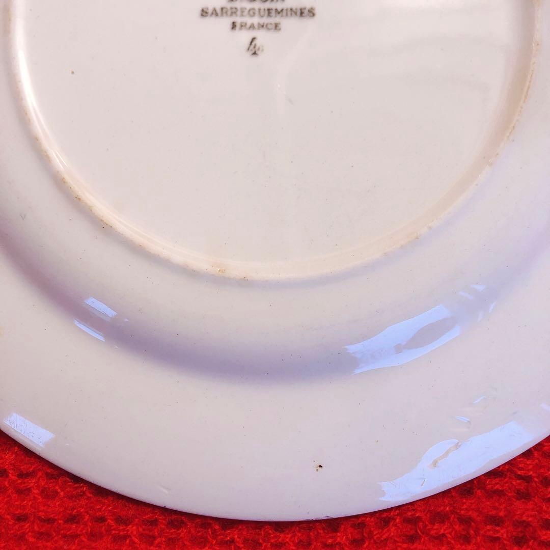 ディゴワンサルグミンヌ マリールーディナープレート B フランスアンティーク食器