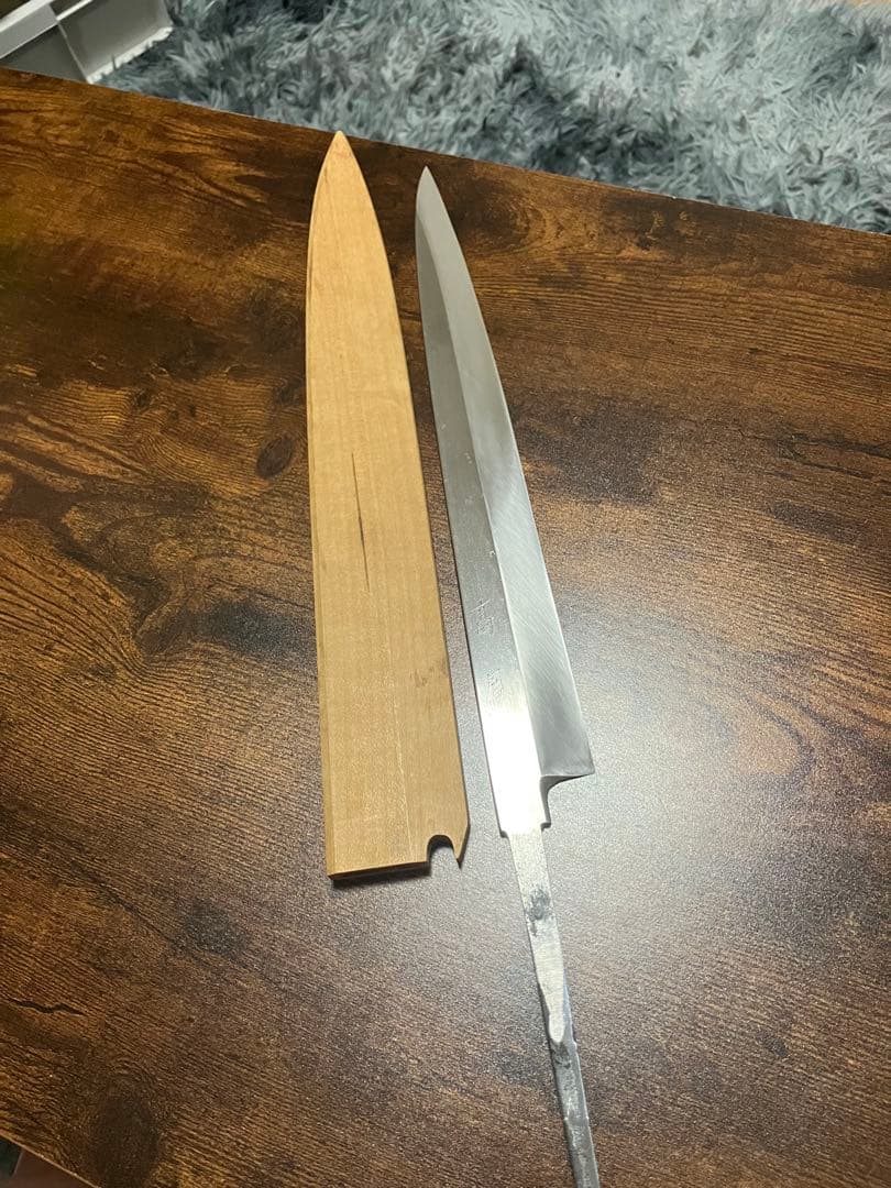 (Laboさん専用)高鳳　本焼　尺1 柳刃包丁 白木作