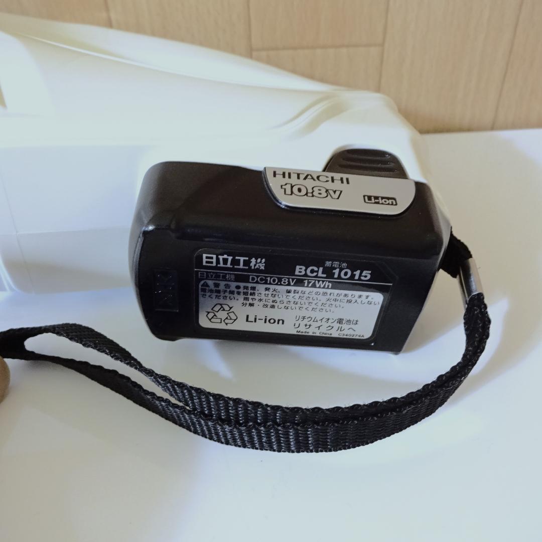 日立工機 HITACHI コードレスクリーナー R10DAL 除菌清掃・動作良好