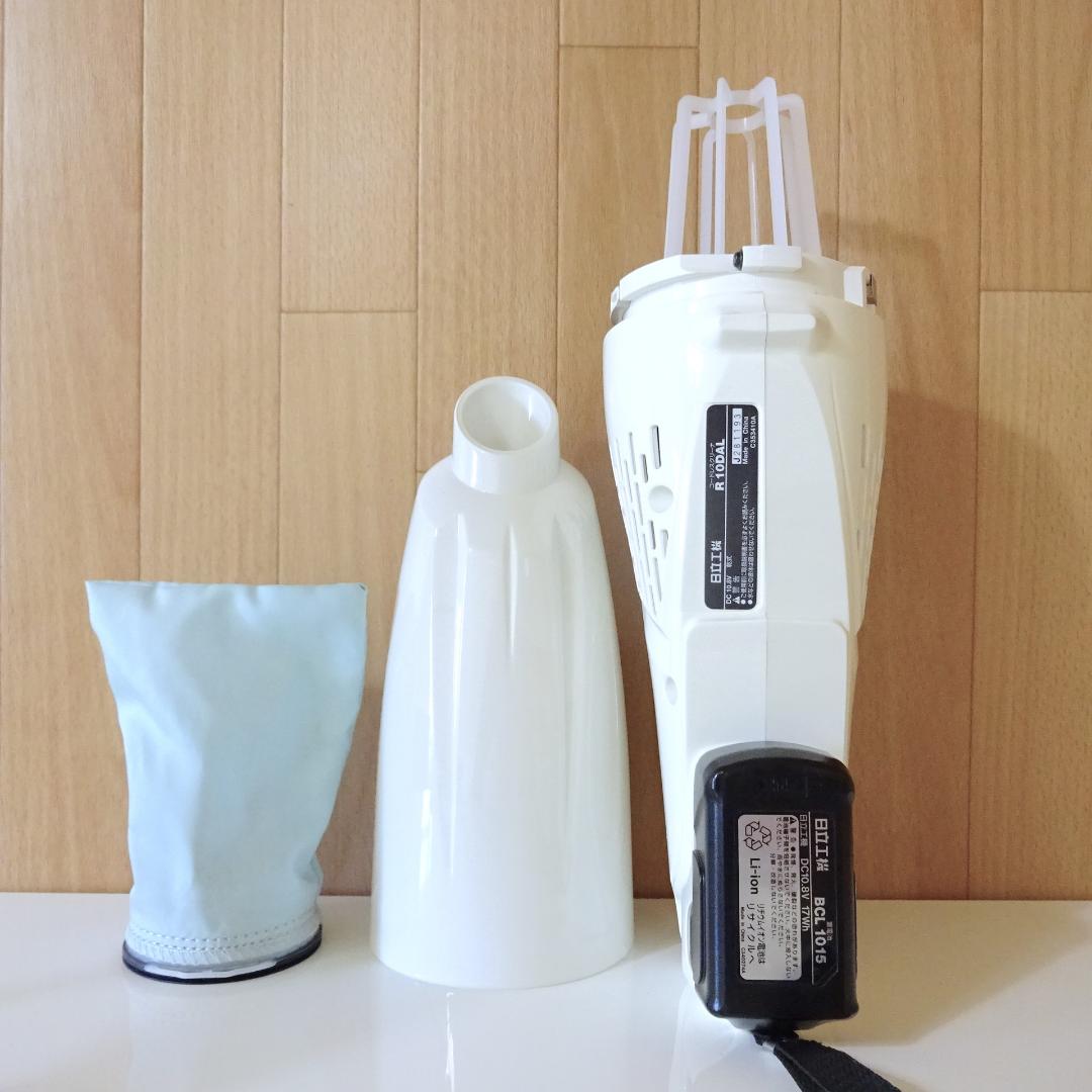 日立工機 HITACHI コードレスクリーナー R10DAL 除菌清掃・動作良好