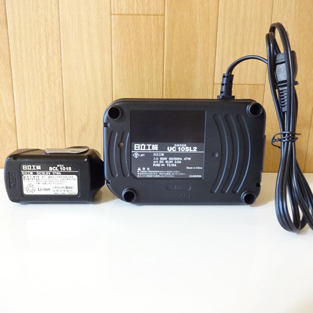 日立工機 HITACHI コードレスクリーナー R10DAL 除菌清掃・動作良好