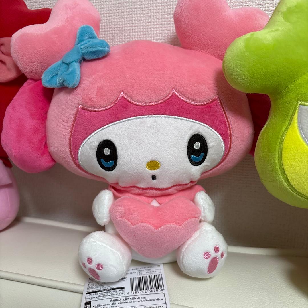 新品タグ付★TWICE LOVELYS サンリオ　ポケットBIGぬいぐるみ　3点