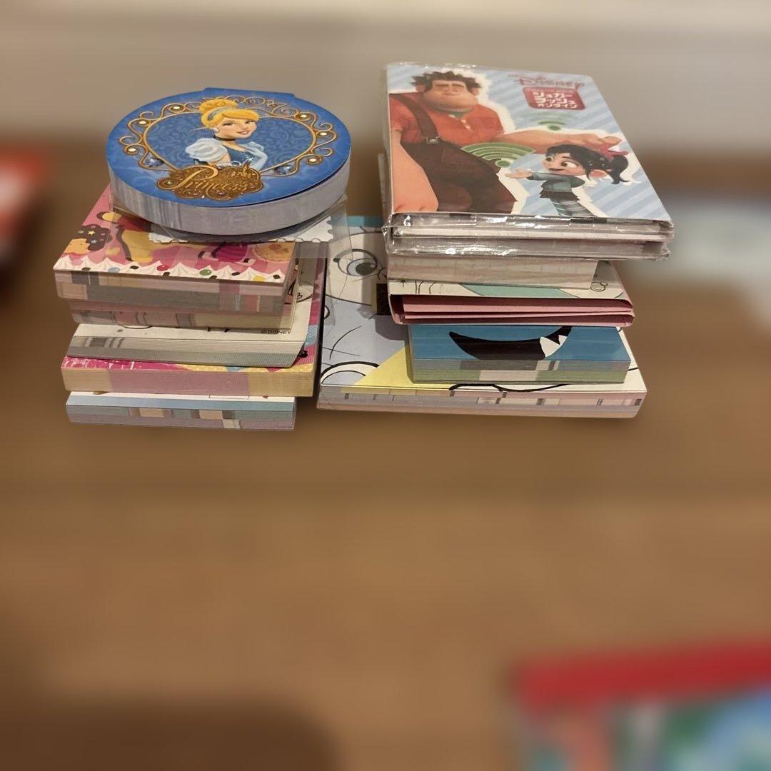 ディズニー キャラクター メモ帳 セット