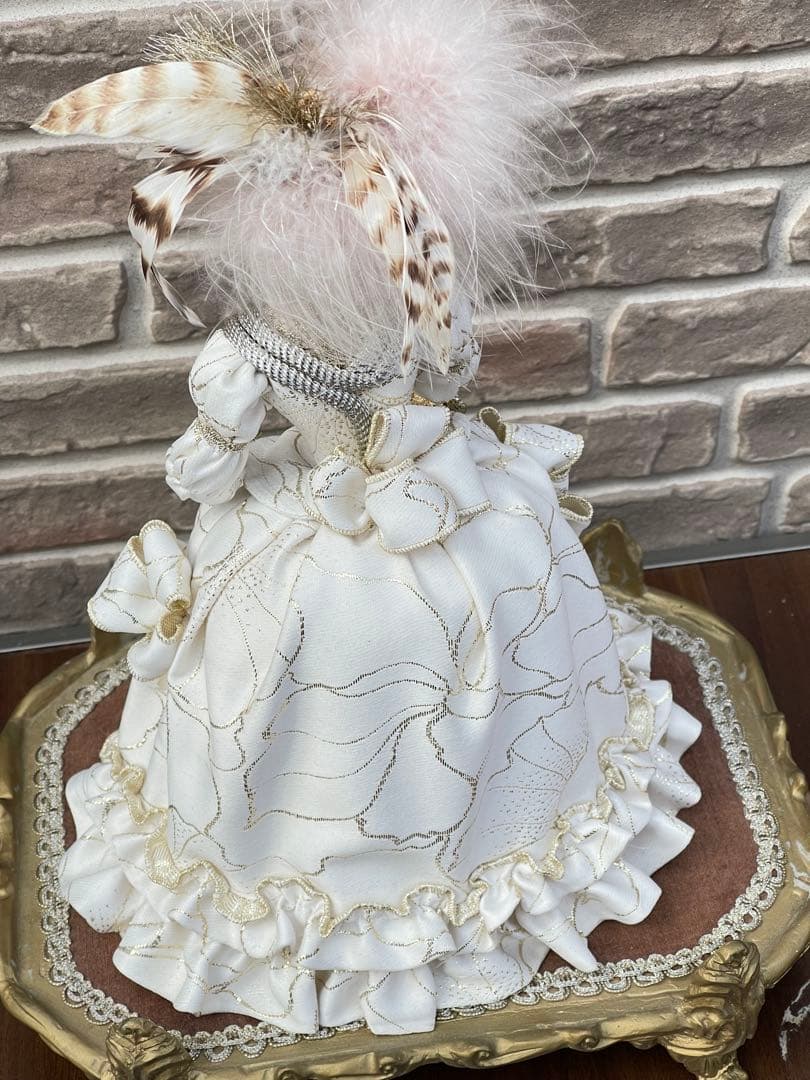 【高級ケース入】リボン 西洋貴婦人 ビスクドール スキヨ人形研究所 アンティーク