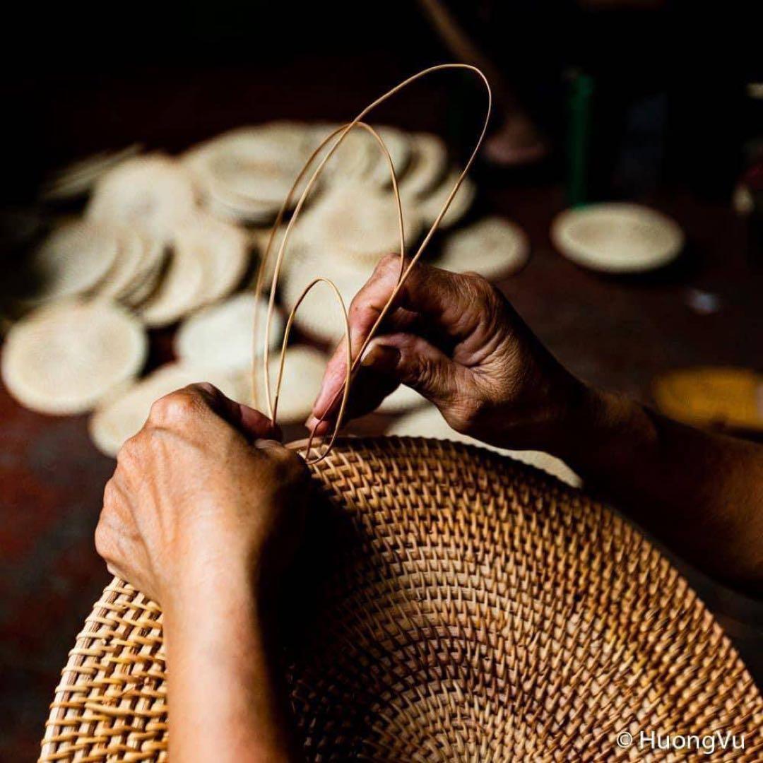 【新品】ラタン バスケット 3点セット 深型 収納かご アジアン雑貨 ナチュラル