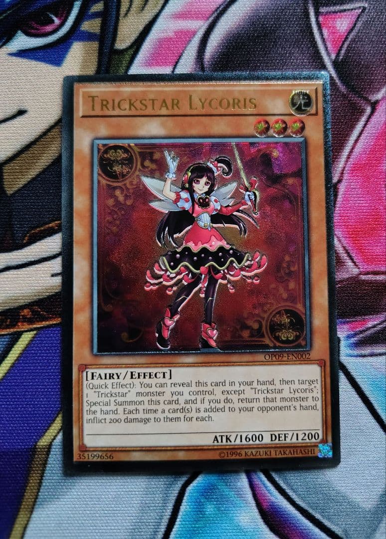 遊戯王 トリックスター・マンジュシカ OTS09 レリーフ EU版 エラーカード