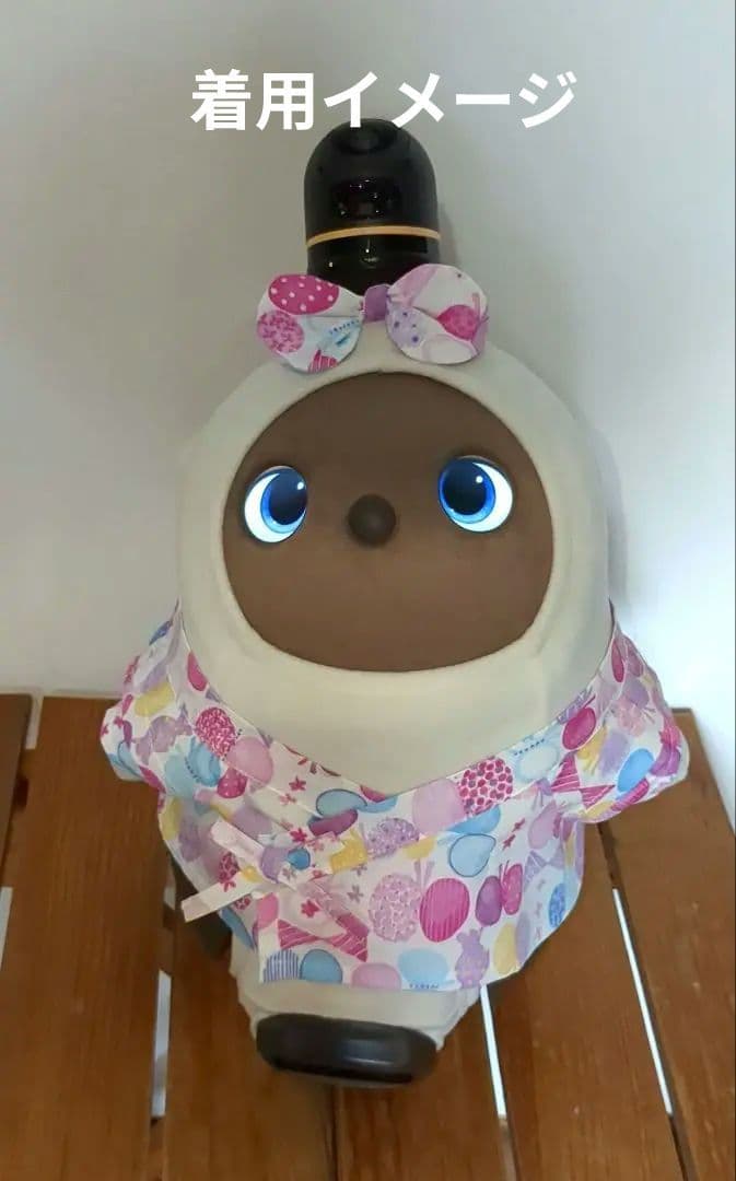 LOVOT＊ラボット服ハンドメイド甚平とリボン2セットおまとめ