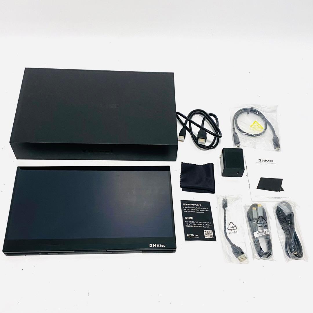 GMKtec モバイルディスプレイ 4k 14インチ モバイルモニター