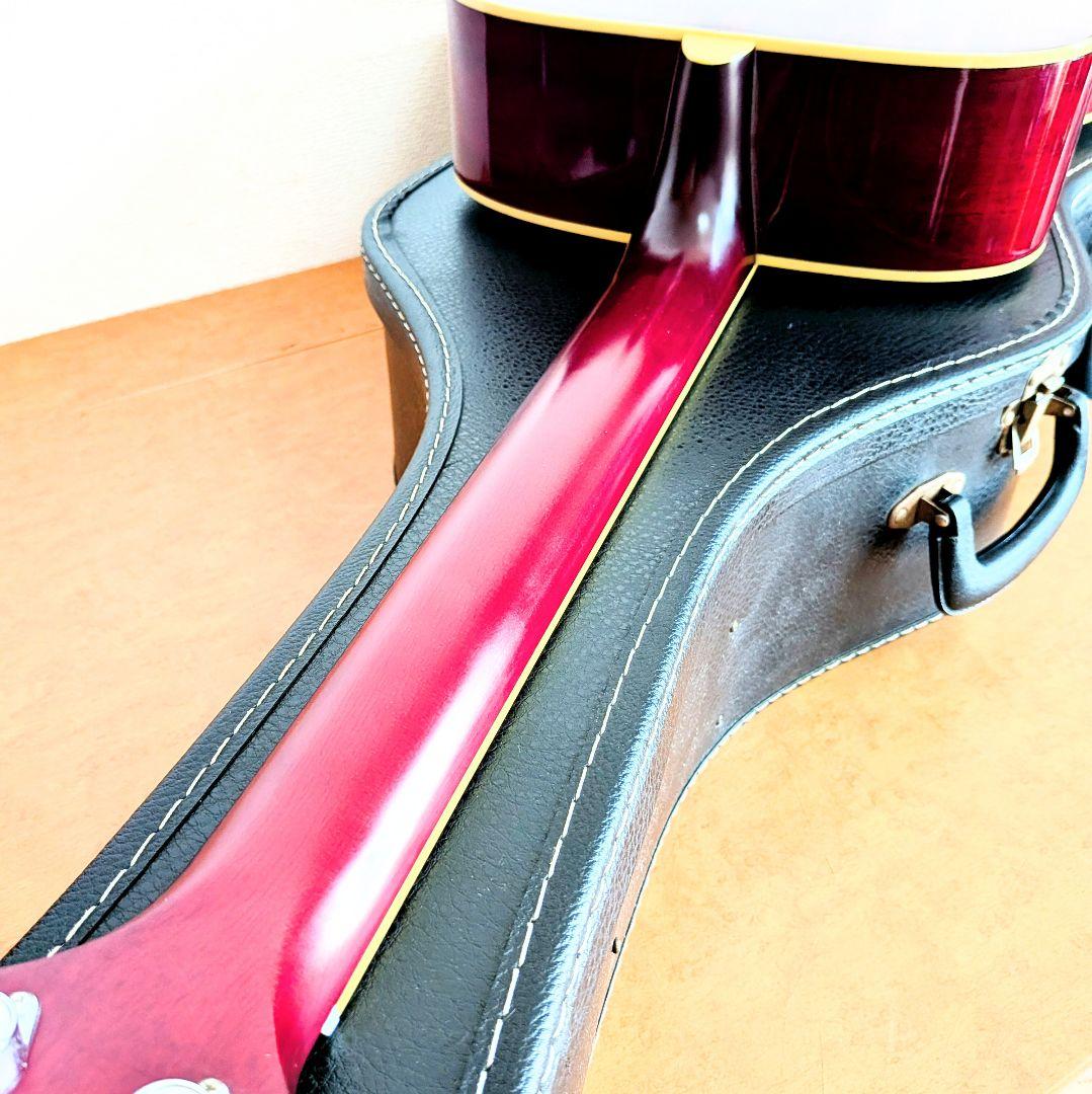 YAMAHA FS820 アコースティックギター レッド　ハードケース付