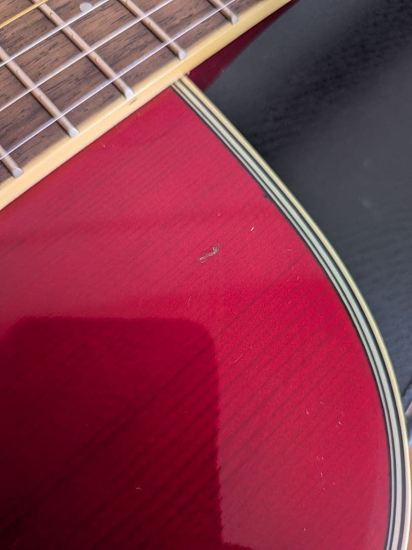 YAMAHA FS820 アコースティックギター レッド　ハードケース付