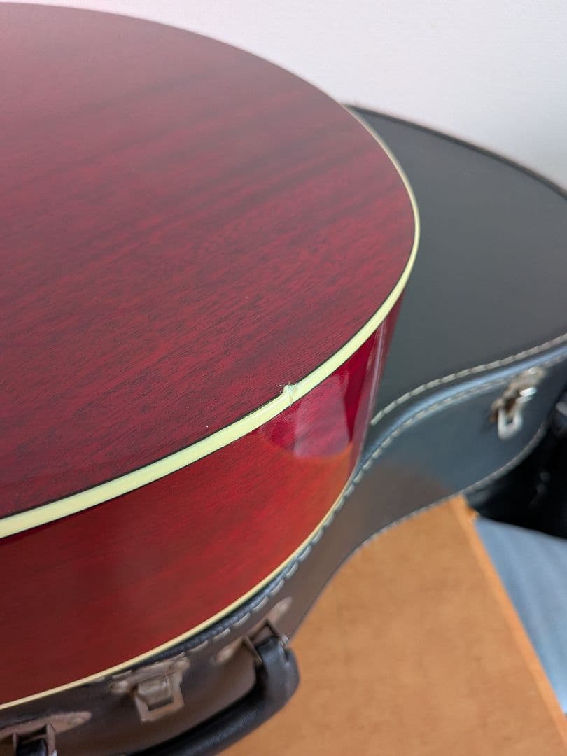 YAMAHA FS820 アコースティックギター レッド　ハードケース付