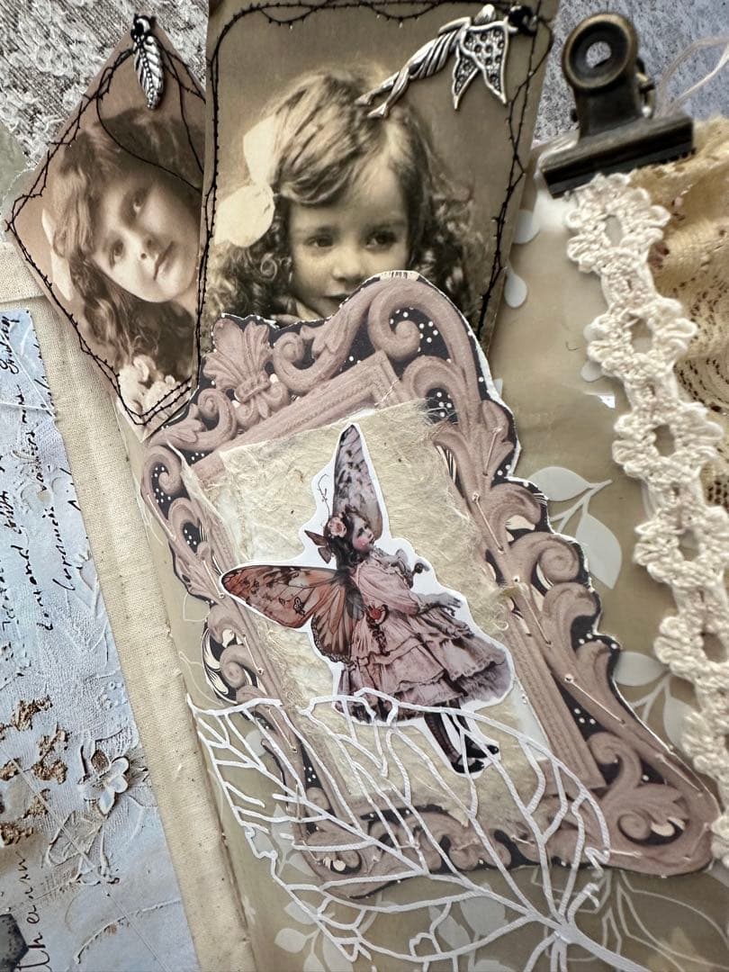 『妖精の森』レースたっぷり／ジャンクジャーナル雑記帳/特典付♡片耳ピアス4個