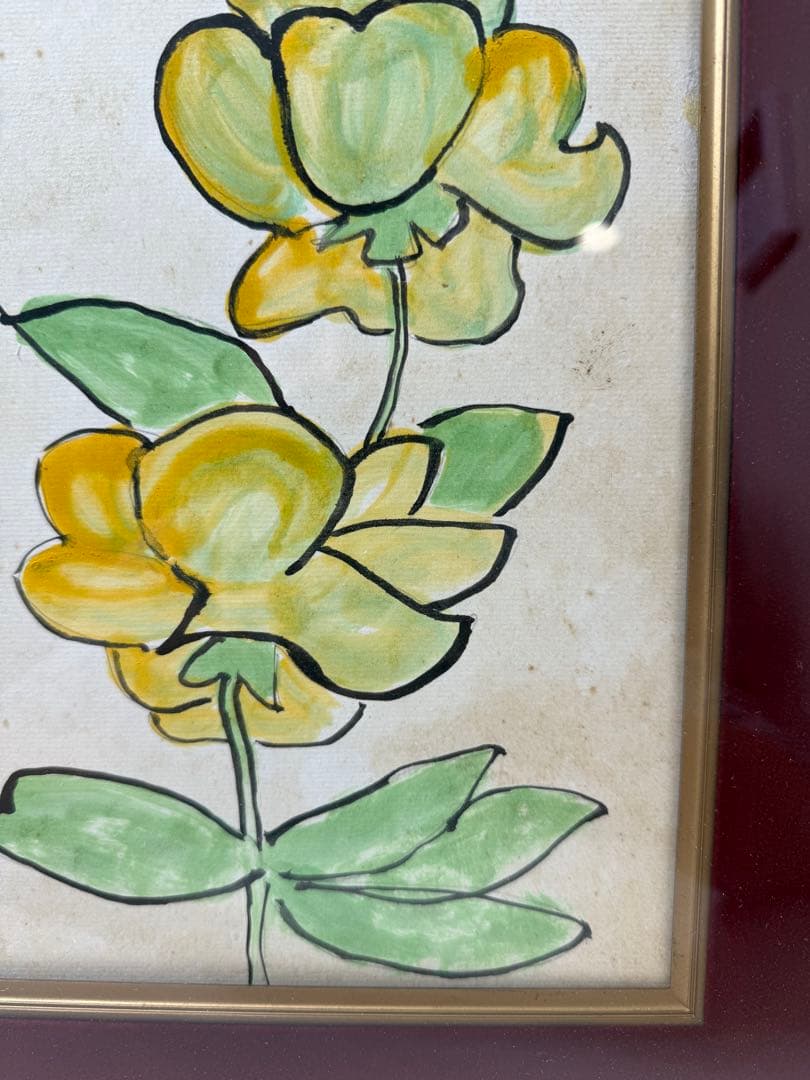 水彩画 花 クマガイモリカズ