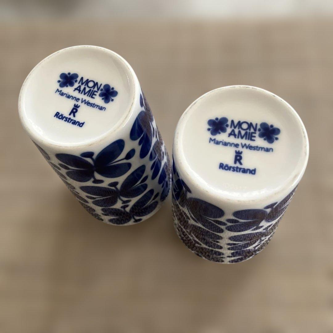 モナミ ロールストランド皿、コップセット