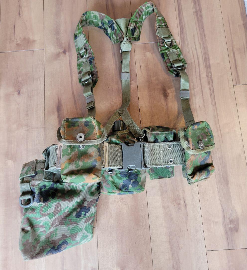 陸上自衛隊　弾帯　弾納　水筒　ダンプバック　サスペンダー 　中古　PX品　戦人品