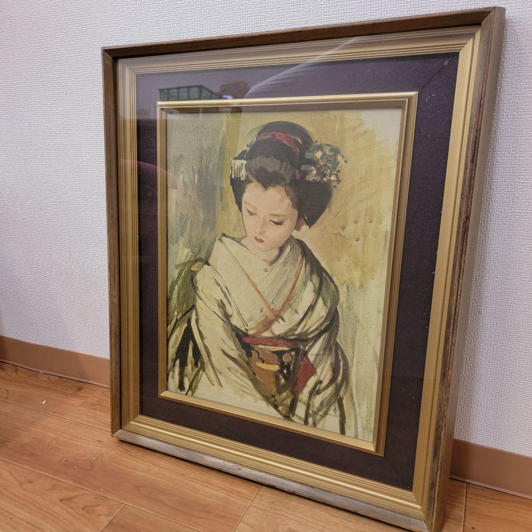 小磯良平【舞妓】 現代日本洋画壇