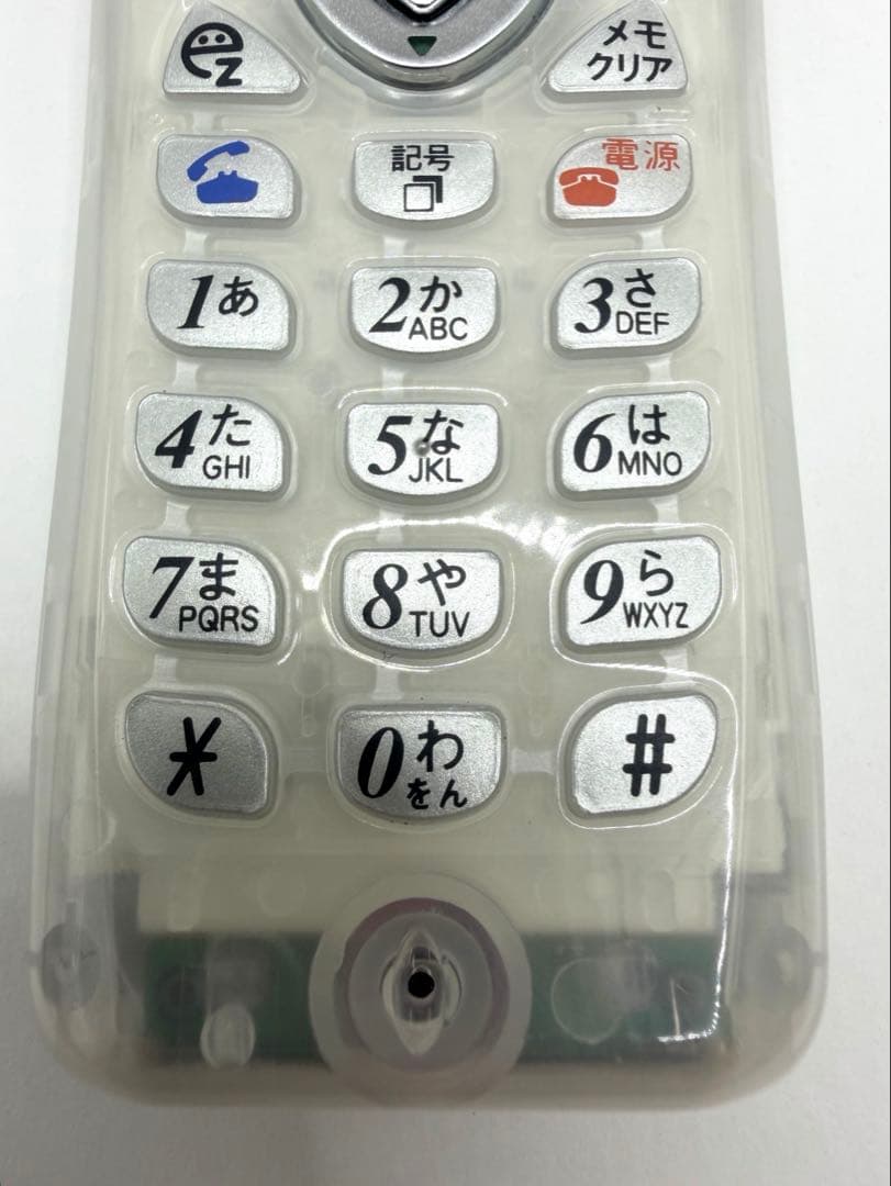 週末セール　モックアップ　cdmaOne スケルトン　携帯