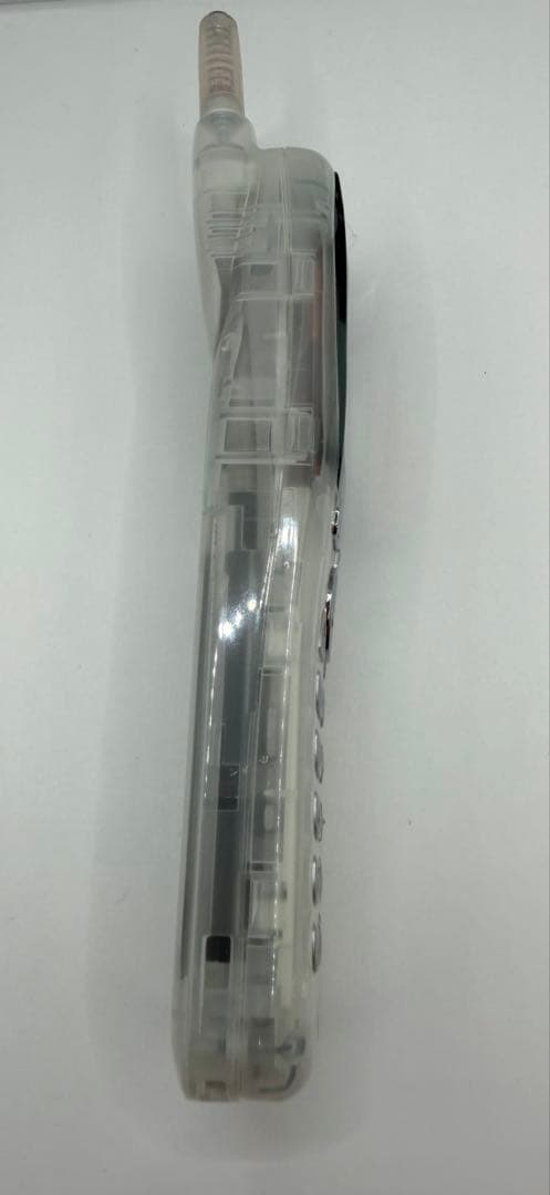 週末セール　モックアップ　cdmaOne スケルトン　携帯