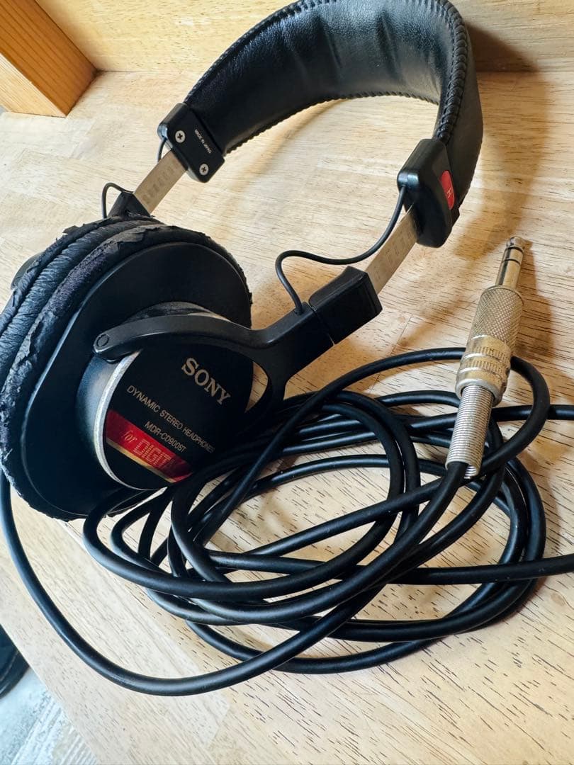 【動作確認済】SONY MDR-CD900ST モニターヘッドホン