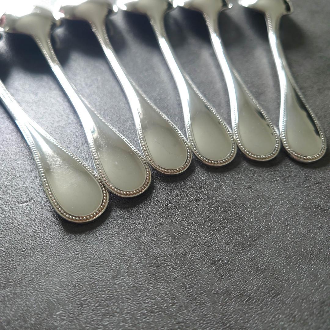 美品 クリストフル パール コーヒースプーン 6点