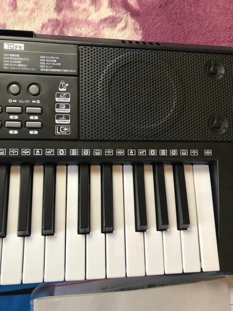 美品　夢グループ　ガイド機能付き電子ピアノ　一式　早い者勝ち