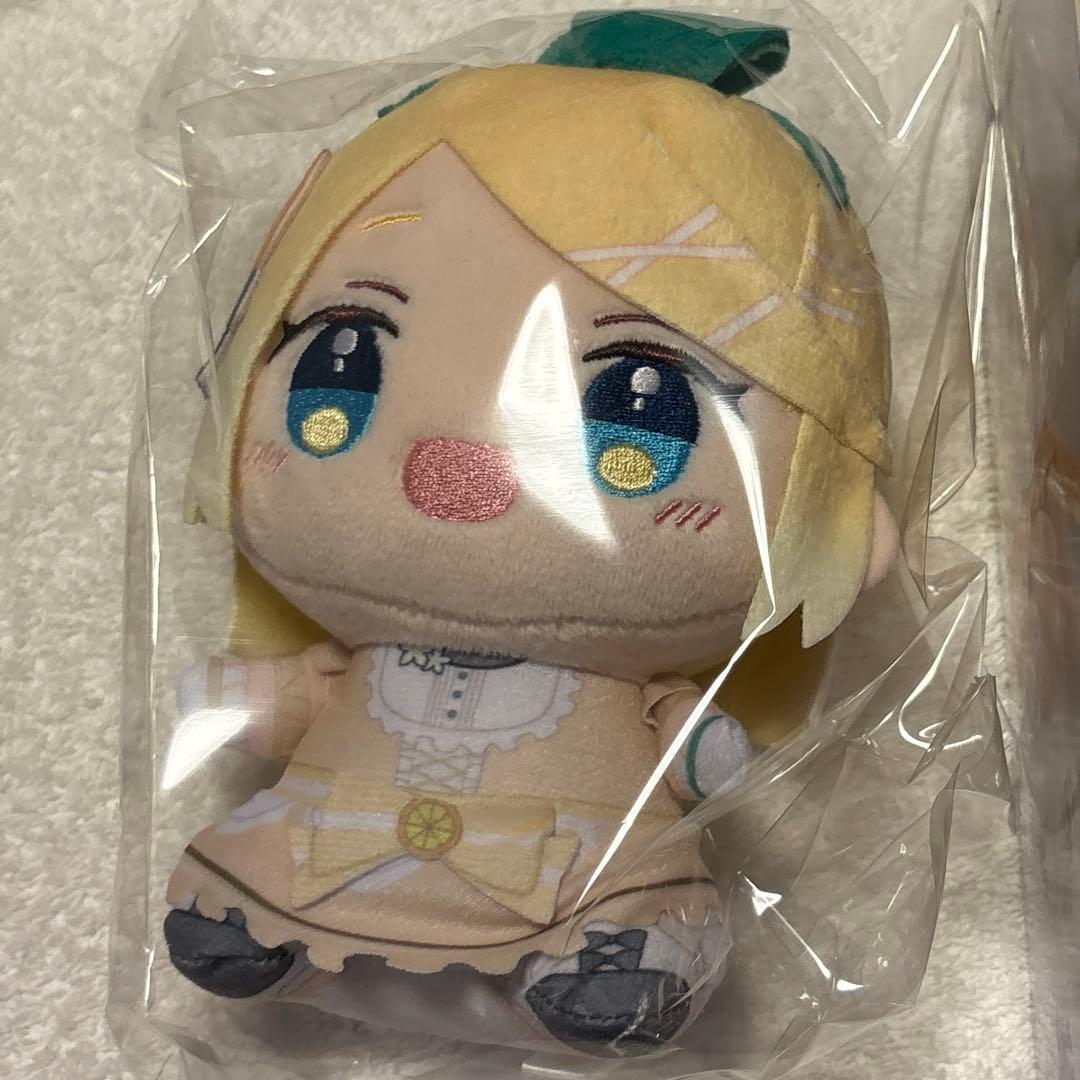 (未使用品)プロセカ　フリューくじ　B賞　D賞　鏡音リン　フィギュア　ぬいぐるみ