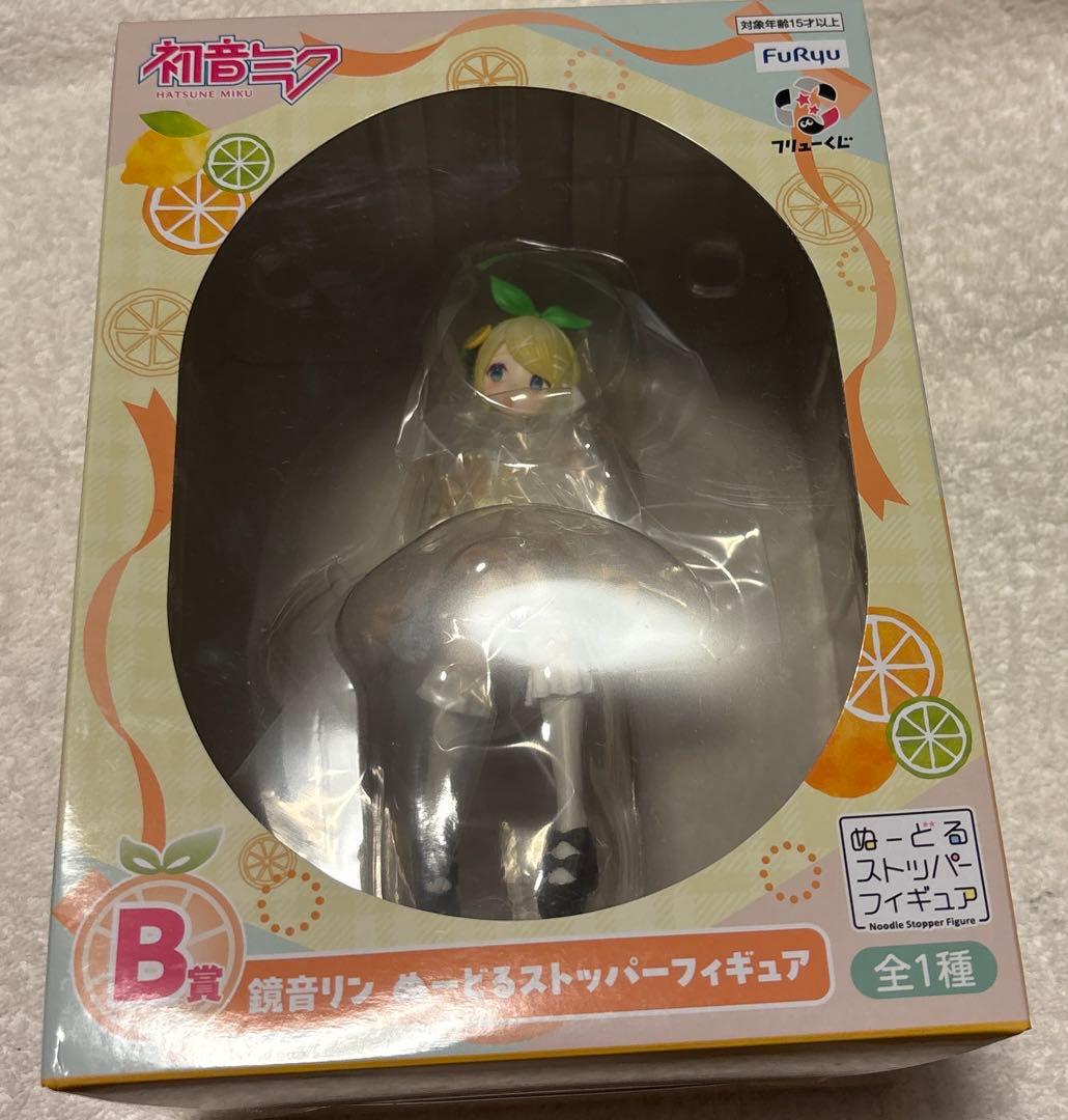 (未使用品)プロセカ　フリューくじ　B賞　D賞　鏡音リン　フィギュア　ぬいぐるみ