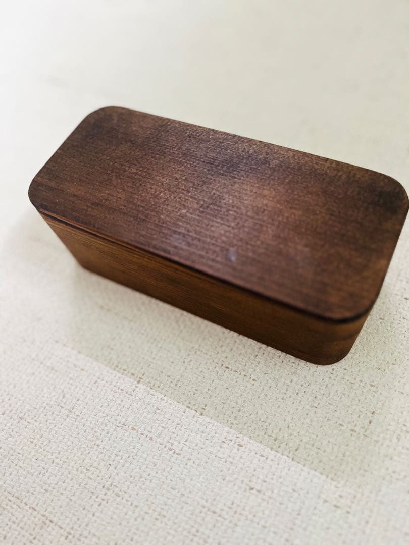 新品　杉の木クラフト　弁当箱（小）