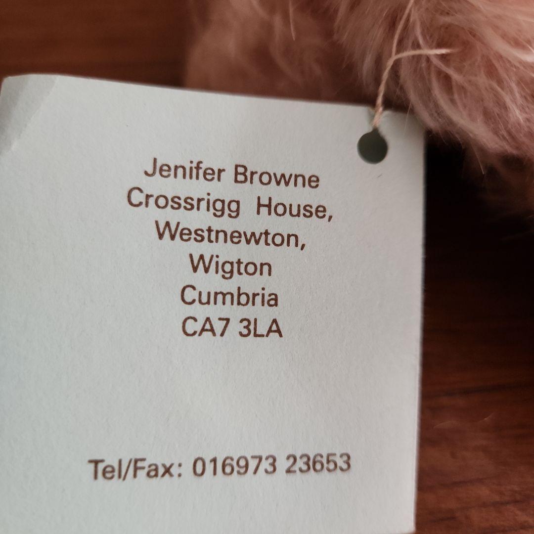 激レア♥️英国アーティストJeniffer Browne作テディベア