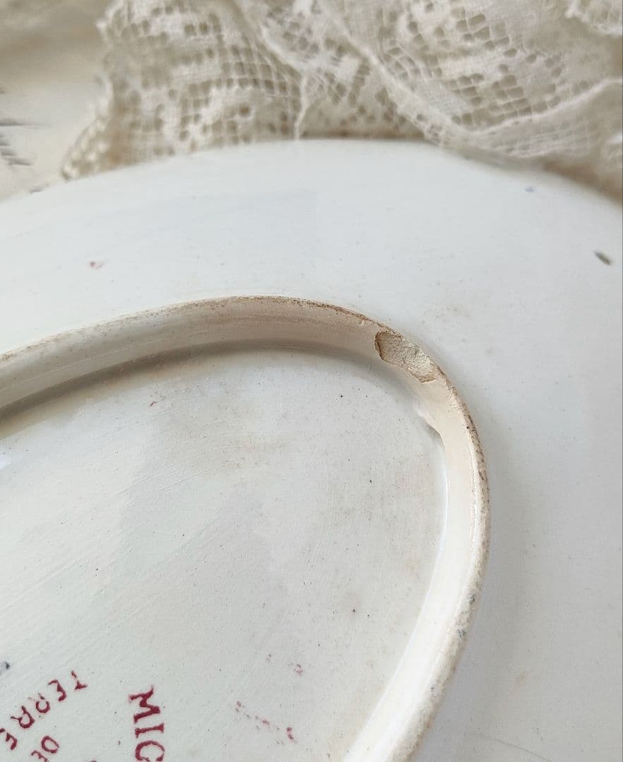 蚤の市　クレイユモントロー　MIGNARDISE　ラヴィエ　フランスアンティーク