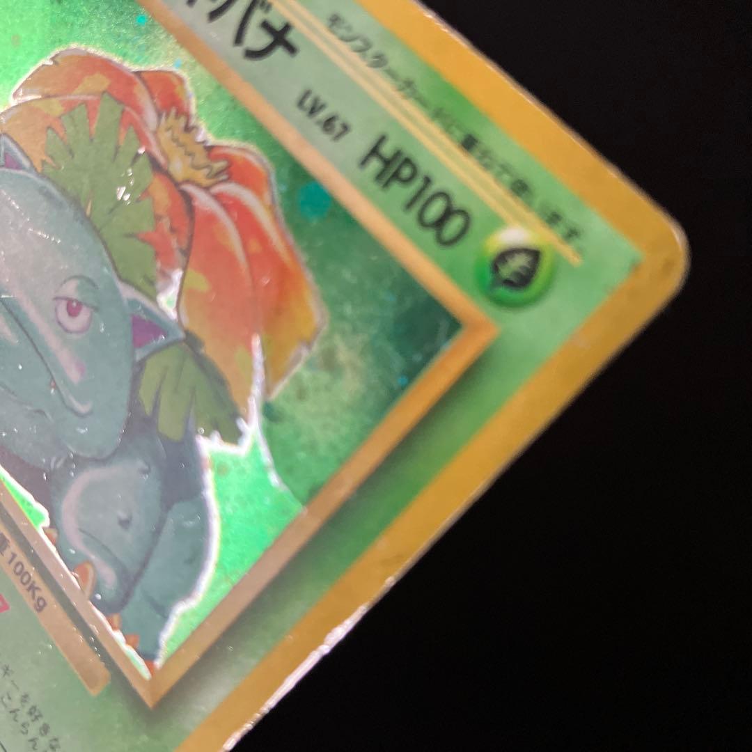 【傷あり】フシギバナ ★ 第1弾拡張パック（旧裏・初版・マークなし）