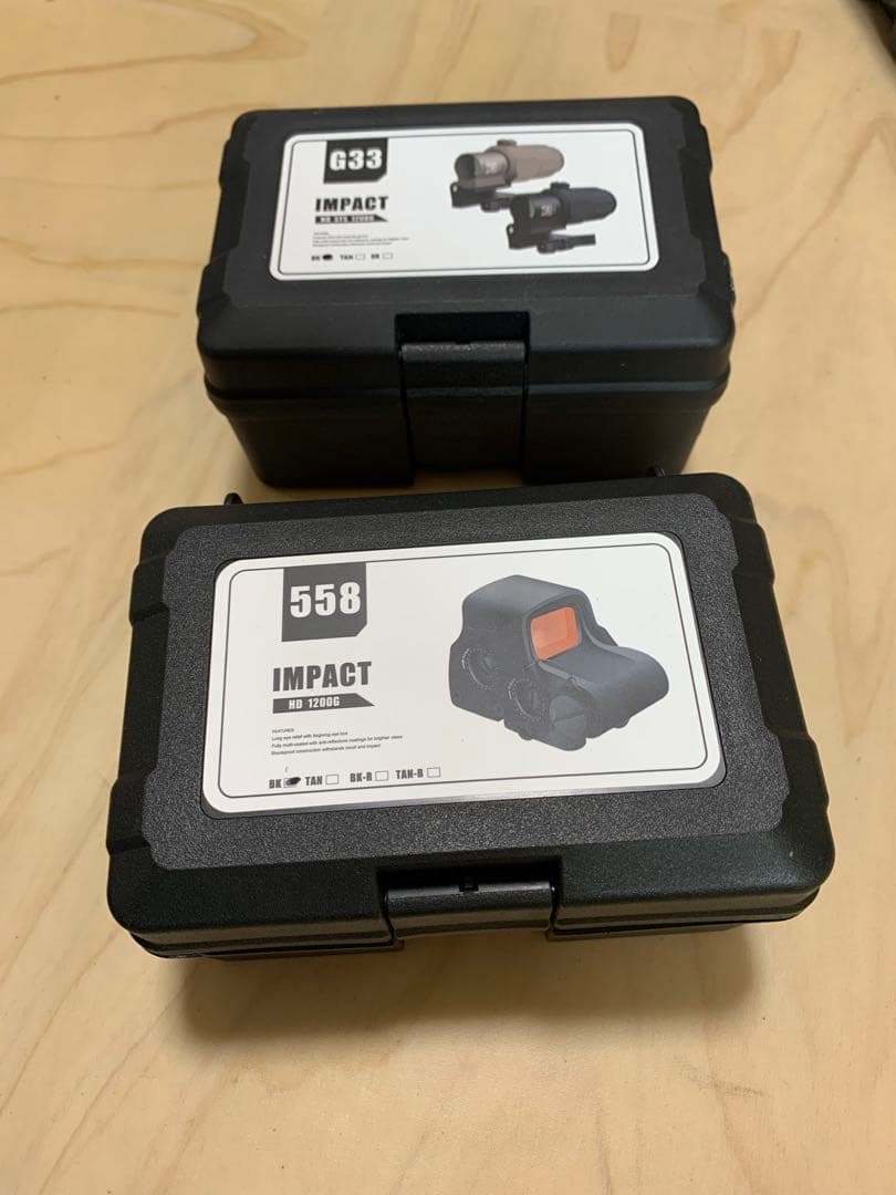 EoTech 558ドットサイト G33-3倍ブースター セット