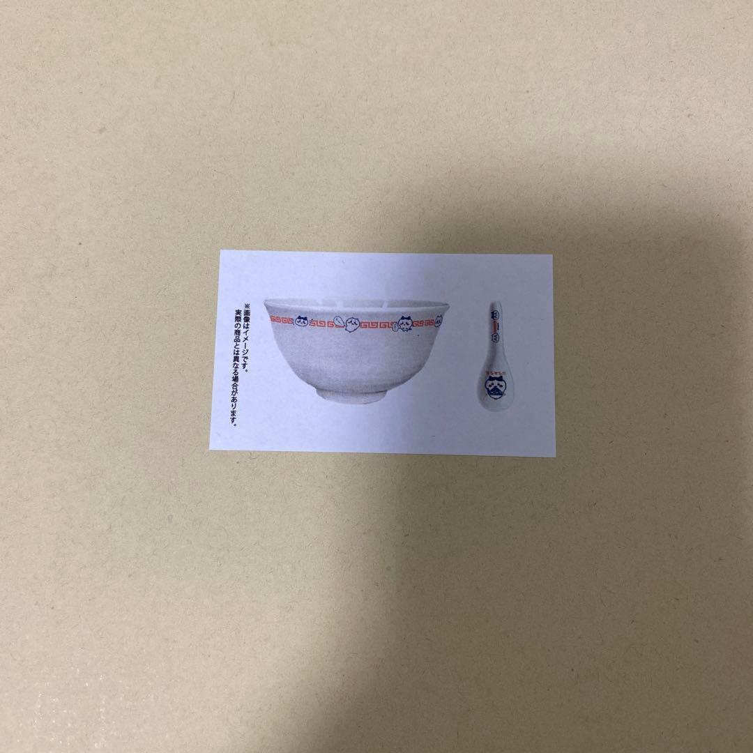 ちいかわ初期ラーメンどんぶり & レンゲセット