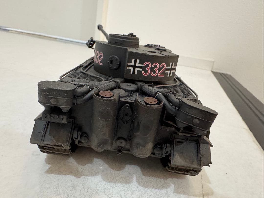 タミヤ ティーガー１プラモデル 完成品